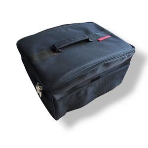 Picnic at Ascot Insulated Thermal Food Lunch Carrier Utility Black 14x10x8